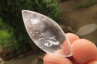 Polished Clear Quartz "Angel Tears" Pendant Pieces x 35 From Madagascar - Toprock Gemstones and Minerals