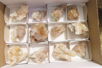 Natural Limonite Spirit Quartz Clusters x 12 From Boekenhouthoek, South Africa - Toprock Gemstones and Minerals