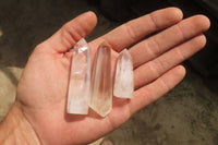 Polished Clear Quartz Crystals x 35 From Madagascar - Toprock Gemstones and Minerals