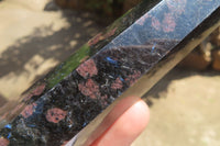 Polished Iolite Points x 3 From Ambatofinandrahana, Madagascar - Toprock Gemstones and Minerals