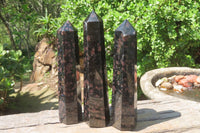 Polished Iolite Points x 3 From Ambatofinandrahana, Madagascar - Toprock Gemstones and Minerals