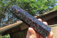 Polished Iolite Points x 3 From Ambatofinandrahana, Madagascar - Toprock Gemstones and Minerals