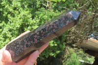 Polished Iolite Points x 3 From Ambatofinandrahana, Madagascar - Toprock Gemstones and Minerals