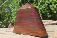 Polished Tiger Iron Jasper Points x 6 From South Africa - Toprock Gemstones and Minerals