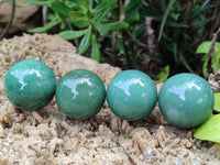 Polished Green Quartz Sphere-Balls - Sold Per Item - From Zimbabwe - Toprock Gemstones and Minerals