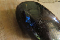 Polished Black Tourmaline Standing Free Forms x 3 From Madagascar - Toprock Gemstones and Minerals