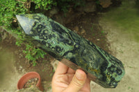 Polished Stromatolite Jasper Points x 3 From Katsepy, Madagascar - Toprock Gemstones and Minerals