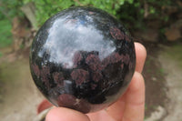 Polished Iolite Spheres x 2 From Madagascar - Toprock Gemstones and Minerals