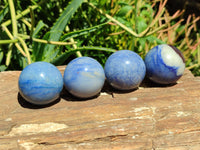 Polished Blue Marble Sphere-Balls - Sold Per Item - From China - Toprock Gemstones and Minerals