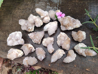 Natural Amethyst Spirit Quartz Clusters x 16 From Boekenhouthoek, South Africa - Toprock Gemstones and Minerals