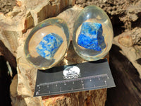 Polished Lapis Lazuli Specimen In Resin Egg - Sold Per Item - From Afghanistan - Toprock Gemstones and Minerals