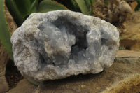 Natural Celestite Geode Specimen x 1 From Sakoany, Madagascar - Toprock Gemstones and Minerals
