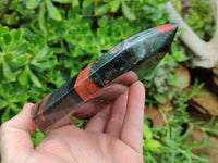 Polished Bloodstone Points x 3 From Swaziland - Toprock Gemstones and Minerals