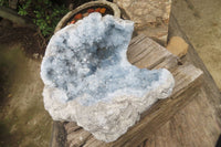 Natural Celestite Geode Specimen x 1 From Sakoany, Madagascar - Toprock Gemstones and Minerals