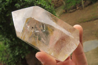 Polished Clear Quartz Crystal Points x 3 From Madagascar - Toprock Gemstones and Minerals