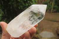 Polished Clear Quartz Crystal Points x 3 From Madagascar - Toprock Gemstones and Minerals