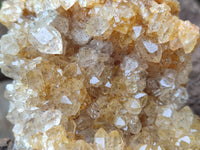 Natural Limonite Quartz Clusters x 3 From Solwezi, Zambia - Toprock Gemstones and Minerals