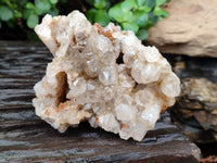 Natural Limonite Quartz Clusters x 3 From Solwezi, Zambia - Toprock Gemstones and Minerals