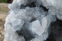 Natural Celestite Geode Specimen x 1 From Sakoany, Madagascar - Toprock Gemstones and Minerals