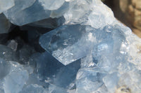 Natural Celestite Geode Specimen x 1 From Sakoany, Madagascar - Toprock Gemstones and Minerals
