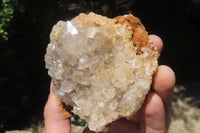 Natural Limonite Quartz Clusters x 4 From Solwezi, Zambia - Toprock Gemstones and Minerals