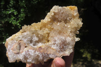 Natural Limonite Quartz Clusters x 4 From Solwezi, Zambia - Toprock Gemstones and Minerals