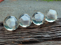Polished Large Blue Lace Agate cobbed piece in PVC Resin Sphere - sold per item - From Namibia - Toprock Gemstones and Minerals