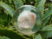Polished Rose Quartz Free Form in PVC Resin Spheres - sold per item - From South Africa - Toprock Gemstones and Minerals