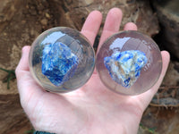 Polished Lapis Lazuli in PVC Resin Spheres - sold per item - From Afghanistan - Toprock Gemstones and Minerals