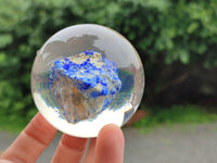 Polished Lapis Lazuli in PVC Resin Spheres - sold per item - From Afghanistan - Toprock Gemstones and Minerals