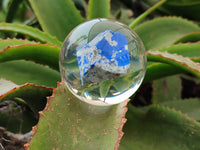 Polished Lapis Lazuli in PVC Resin Spheres - sold per item - From Afghanistan - Toprock Gemstones and Minerals
