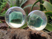 Polished Aventurine in PVC Resin Spheres - sold per item - From Zimbabwe - Toprock Gemstones and Minerals