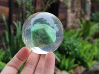 Polished Aventurine in PVC Resin Spheres - sold per item - From Zimbabwe - Toprock Gemstones and Minerals