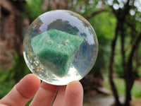 Polished Aventurine in PVC Resin Spheres - sold per item - From Zimbabwe - Toprock Gemstones and Minerals