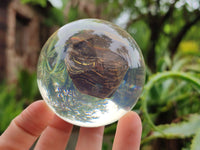 Polished Tiger Iron Jasper in PVC Resin Spheres - sold per item - From Australia - Toprock Gemstones and Minerals