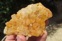 Natural Limonite Quartz Clusters x 6 From Solwezi, Zambia - Toprock Gemstones and Minerals