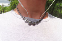 Polished Hematite Beaded Necklace - Sold Per Item - From Southern Africa - Toprock Gemstones and Minerals