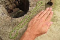 Polished Peridot Beaded Tumble Chip Necklace - Sold Per Item - From Zambia - Toprock Gemstones and Minerals
