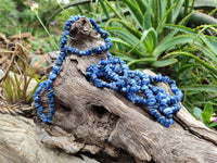 Polished Sodalite Beaded Tumble Chip Necklace - Sold Per Item - From Namibia - Toprock Gemstones and Minerals