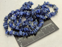 Polished Sodalite Beaded Tumble Chip Necklace - Sold Per Item - From Namibia - Toprock Gemstones and Minerals