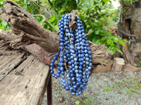 Polished Sodalite Beaded Necklace - Sold Per Item - From Namibia - Toprock Gemstones and Minerals