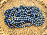 Polished Sodalite Beaded Necklace - Sold Per Item - From Namibia - Toprock Gemstones and Minerals