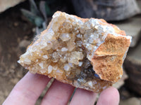 Natural Limonite Quartz Clusters x 12 From Solwezi, Zambia - Toprock Gemstones and Minerals