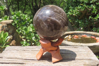 Polished Smokey Quartz Sphere x 1 From Madagascar - Toprock Gemstones and Minerals