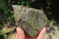 Polished Bastite Dragons Blood Stone Points x 4 From Tshipise, South Africa - Toprock Gemstones and Minerals
