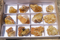 Natural Limonite Quartz Clusters x 12 From Solwezi, Zambia - Toprock Gemstones and Minerals