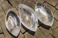Polished Clear Quartz "Angel Tears" Pendant Pieces x 24 From Madagascar - Toprock Gemstones and Minerals