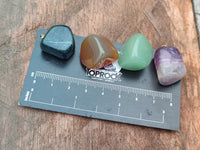 Polished Mixed Box Of 12 Gemstone Pendants - Sold Per Box - From Southern Africa - Toprock Gemstones and Minerals