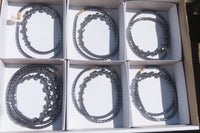 Polished Hematite Beaded Choker - Sold Per Item - From Southern Africa - Toprock Gemstones and Minerals