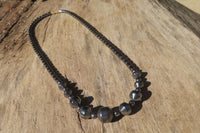 Polished Hematite Beaded Choker - Sold Per Item - From Southern Africa - Toprock Gemstones and Minerals